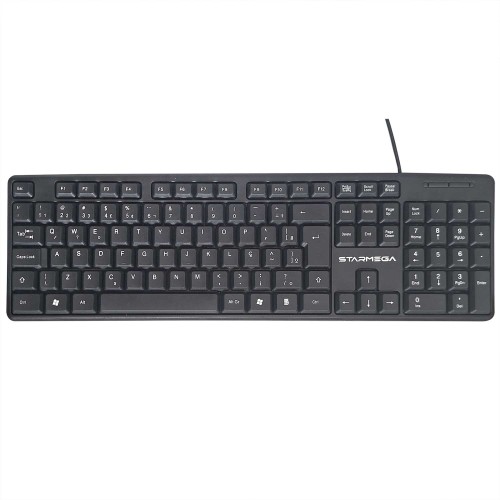 Teclado com Fio 1,4m USB para Computador e Notebook - Preto | LEY-1584