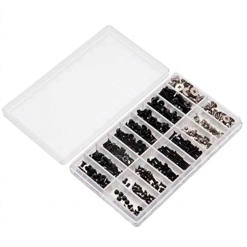 Kit De Parafusos Para Notebooks - 360 pecas - 18 modelos