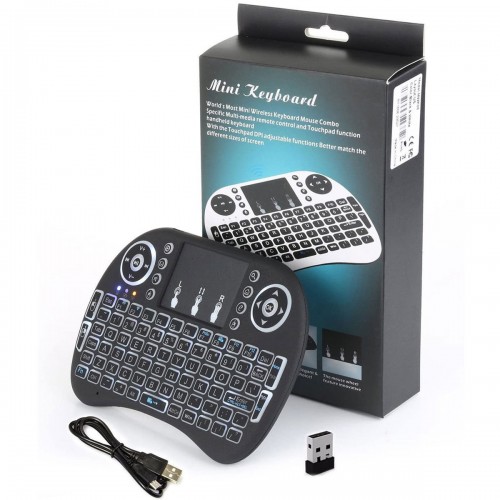Mini Teclado Wireless Air Mouse Touch Smart TV Android Kodi TV Box
